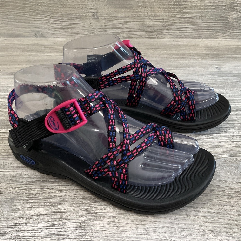 Chaco Z/Volv X2 Comfort Adjustable Strap Outdoor Adventure Pink Sandals Size 7